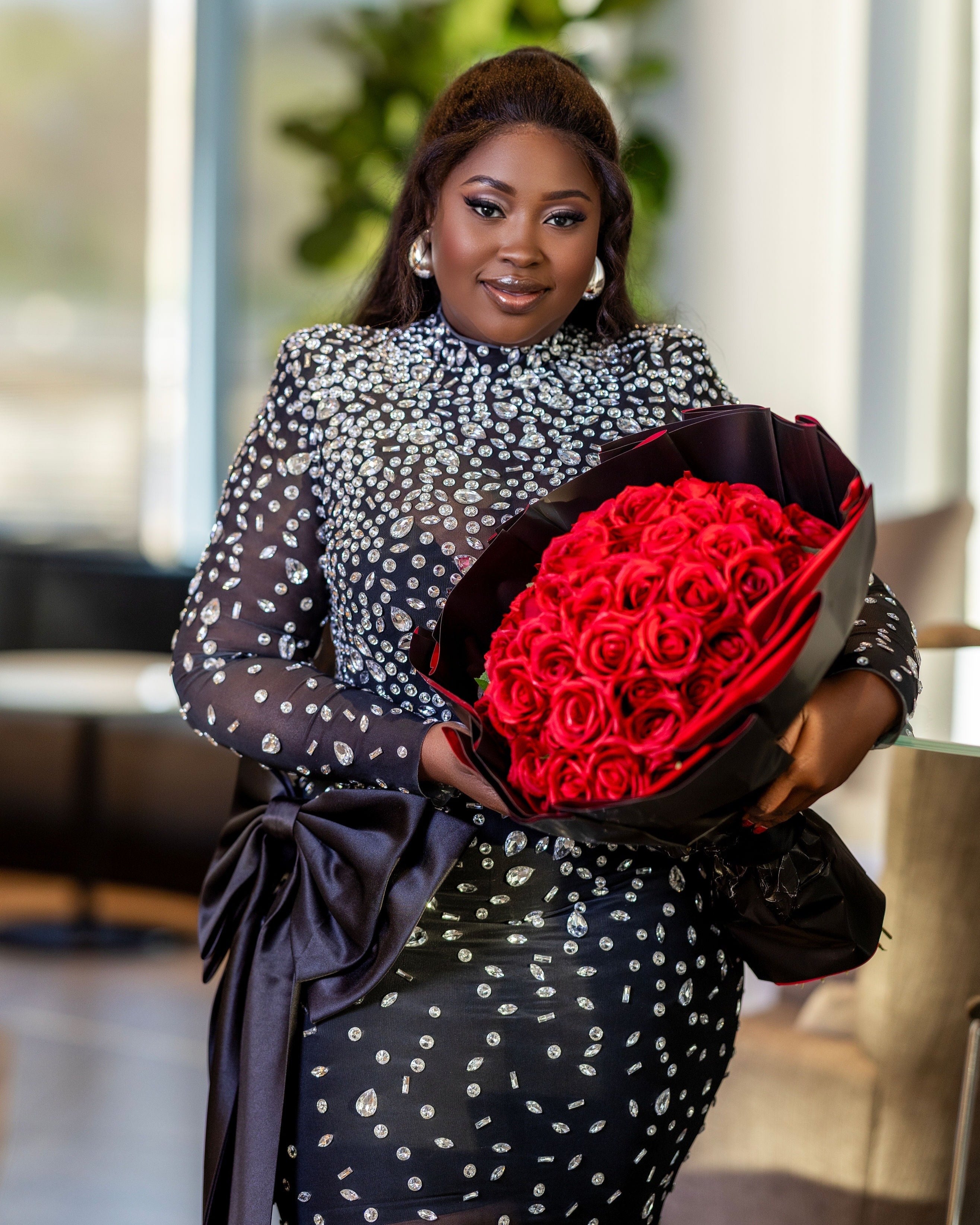 Emma Rhinestone Dress