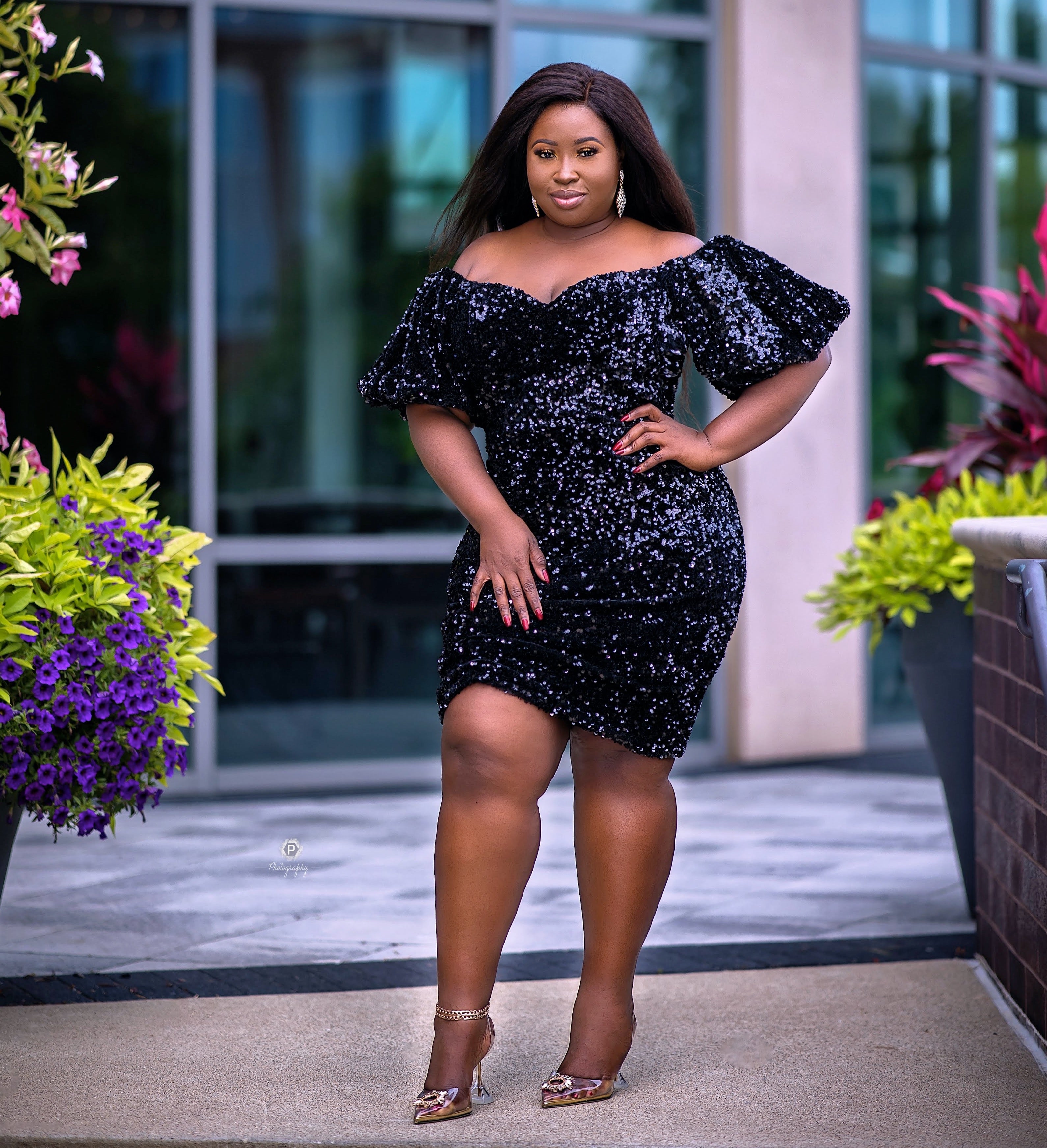 Kayla Mini Dress Black