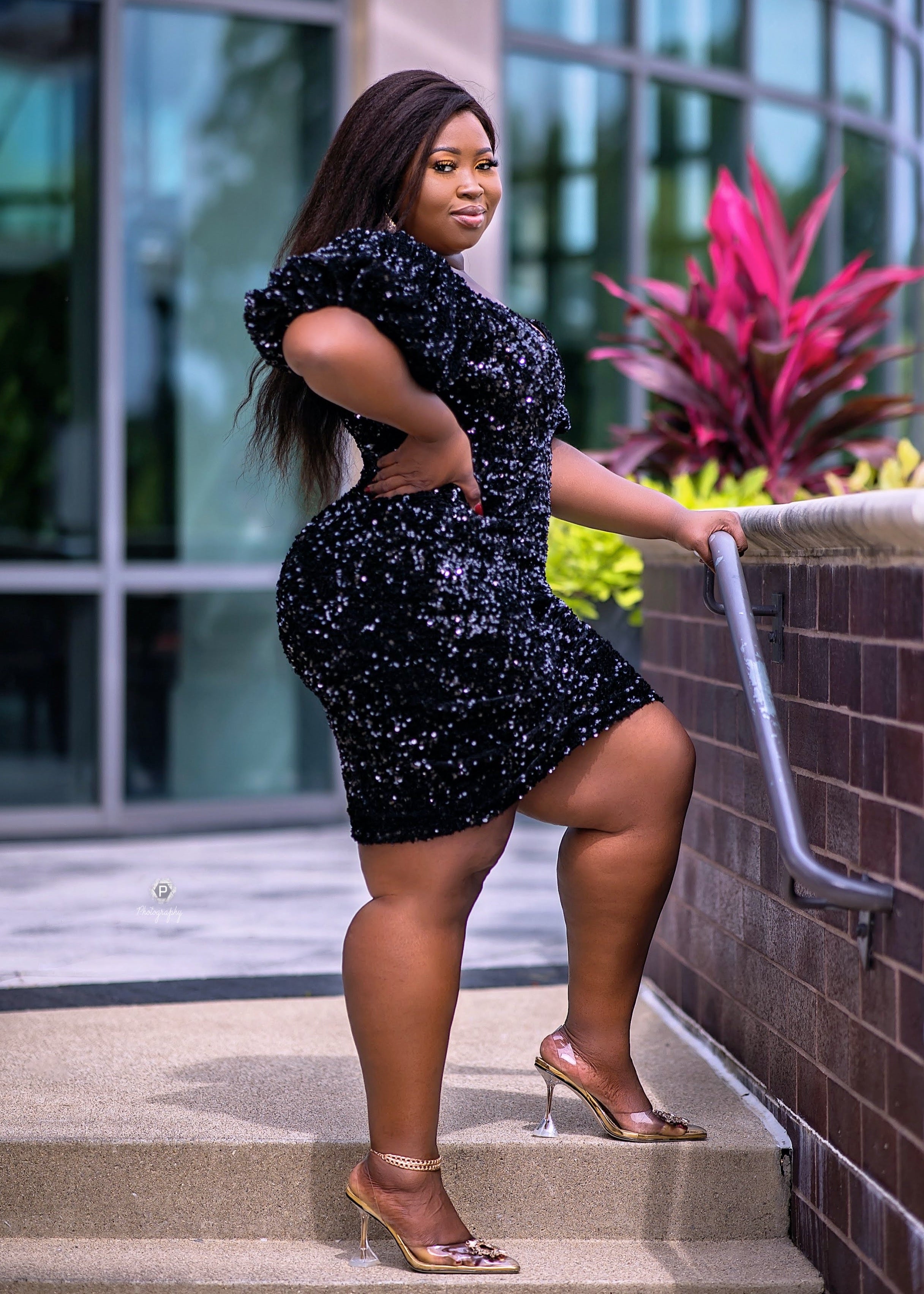 Kayla Mini Dress Black