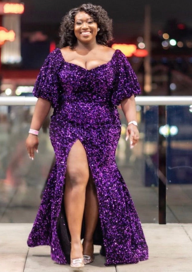Victoria Gown Purple