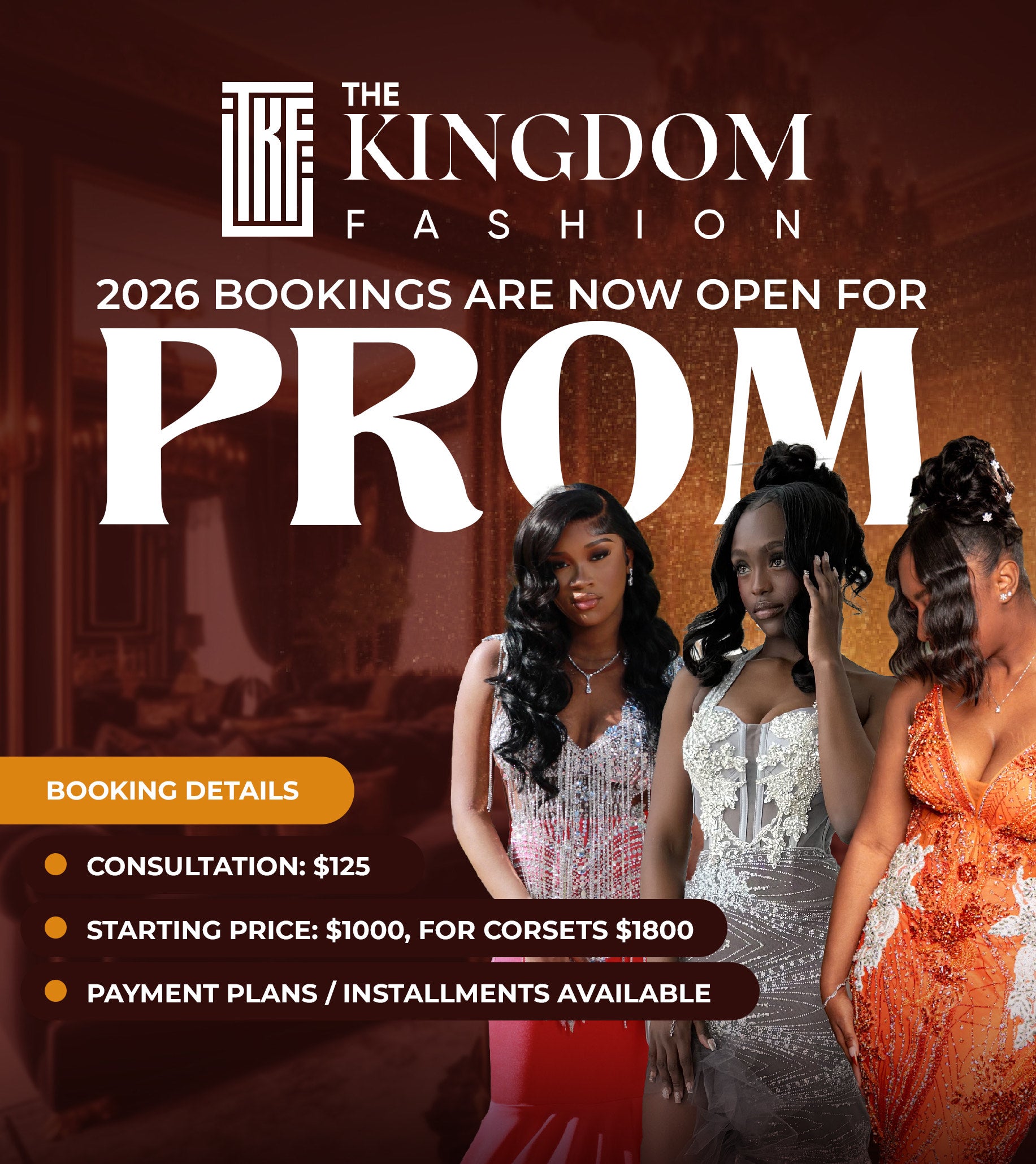 BOOK PROM 2026 CONSULTATION