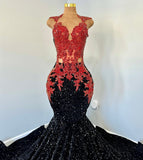 "Swan" Prom Gown