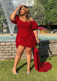 Kayla Mini Dress Red